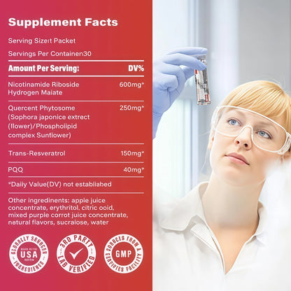 DAILY NAD+ NUTRITION SUPPORT FOREVERYDAY WELLNESS