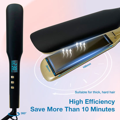 MCH Ceramic Hair Straightener | 250°C Pro Styling Flat Iron