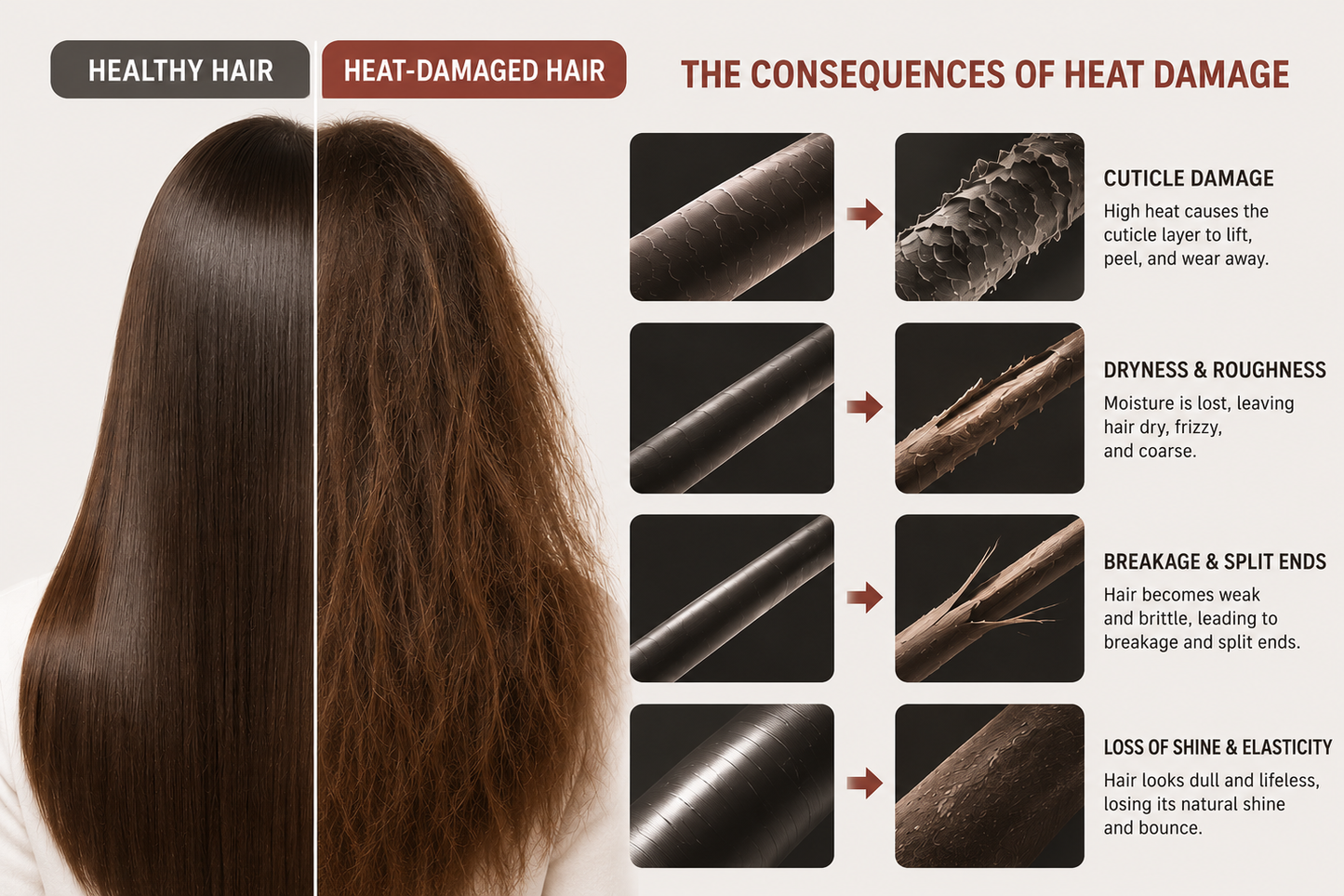 250°C Professional Ceramic Flat Iron with Negative Ions