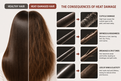 250°C Professional Ceramic Flat Iron with Negative Ions