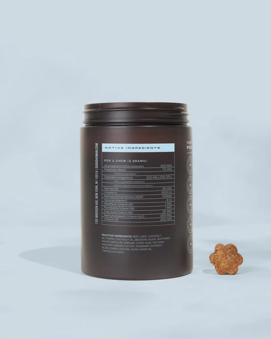 Dog is Human DM-01 The DailyMultivitamin - Human-GradeDog Vitamins & Supplements -All-in-One Chew withProbiotics, CoQ10, EssentialVitamins for All Breeds & Ages