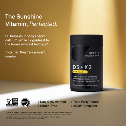 Vitamin D3 + K2